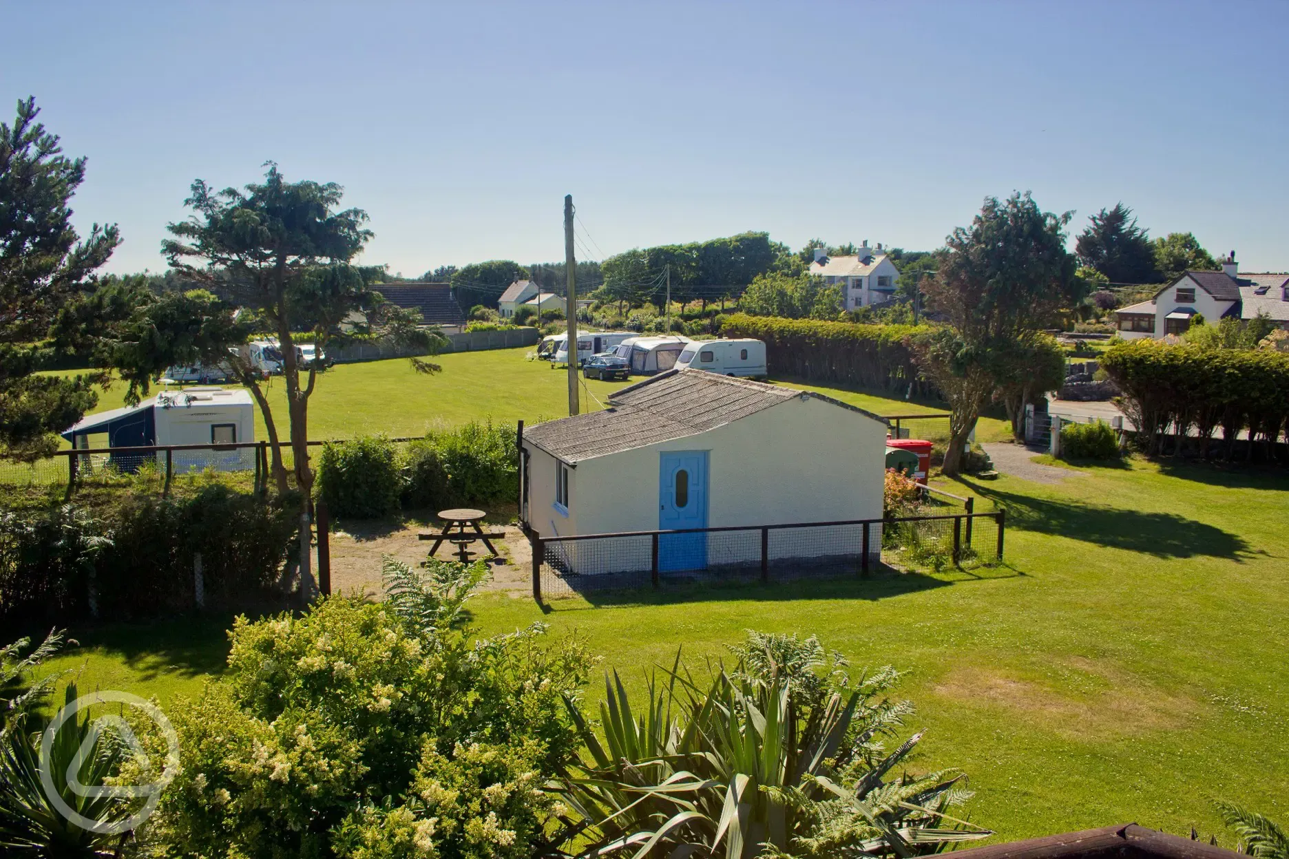 Awelfryn Caravan Park touring pitches