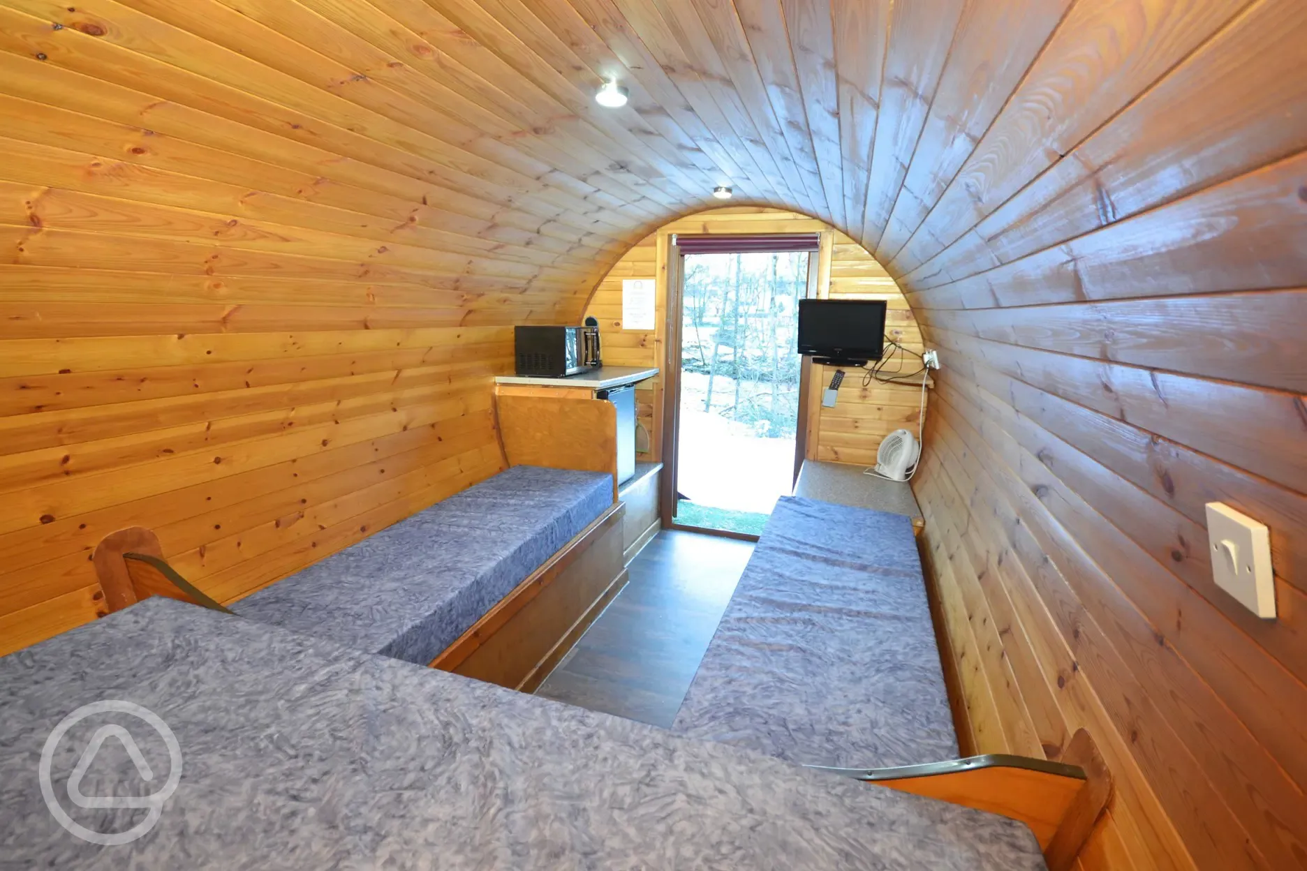 Micro lodge interior