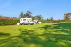 Grass pitches in Eeyore's Paddock (hiker and electric pitch options) Grass pitches in Eeyore's Paddock (hiker and electric pitch options)