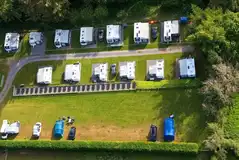Bird's eye view of Eeyore's Paddock and Piglet's Corner