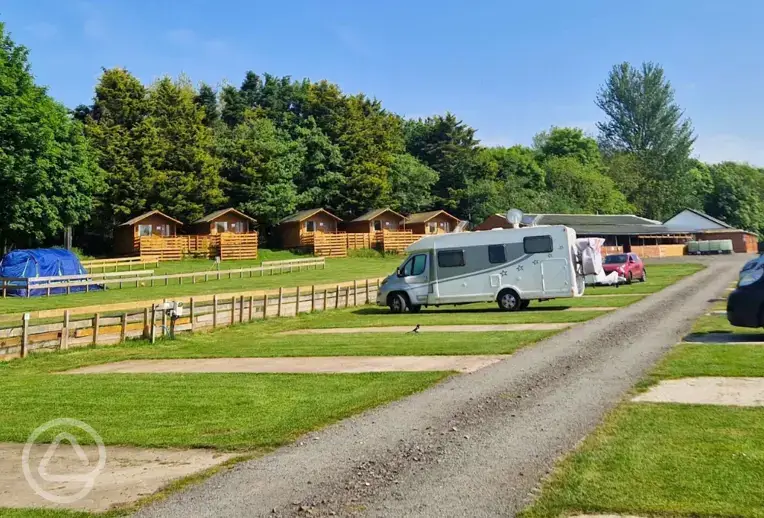 View of the campsite