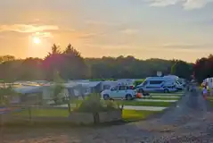 Hardstanding pitches with optional electric at sunset (awnings allowed)