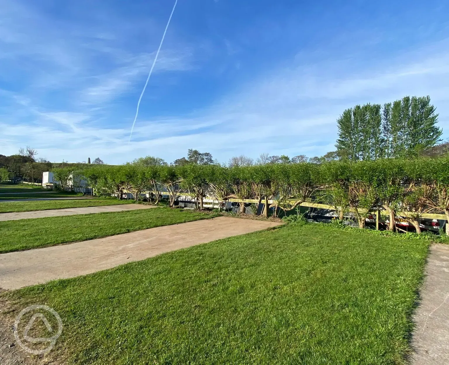 Hardstanding and grass pitches (optional electric)