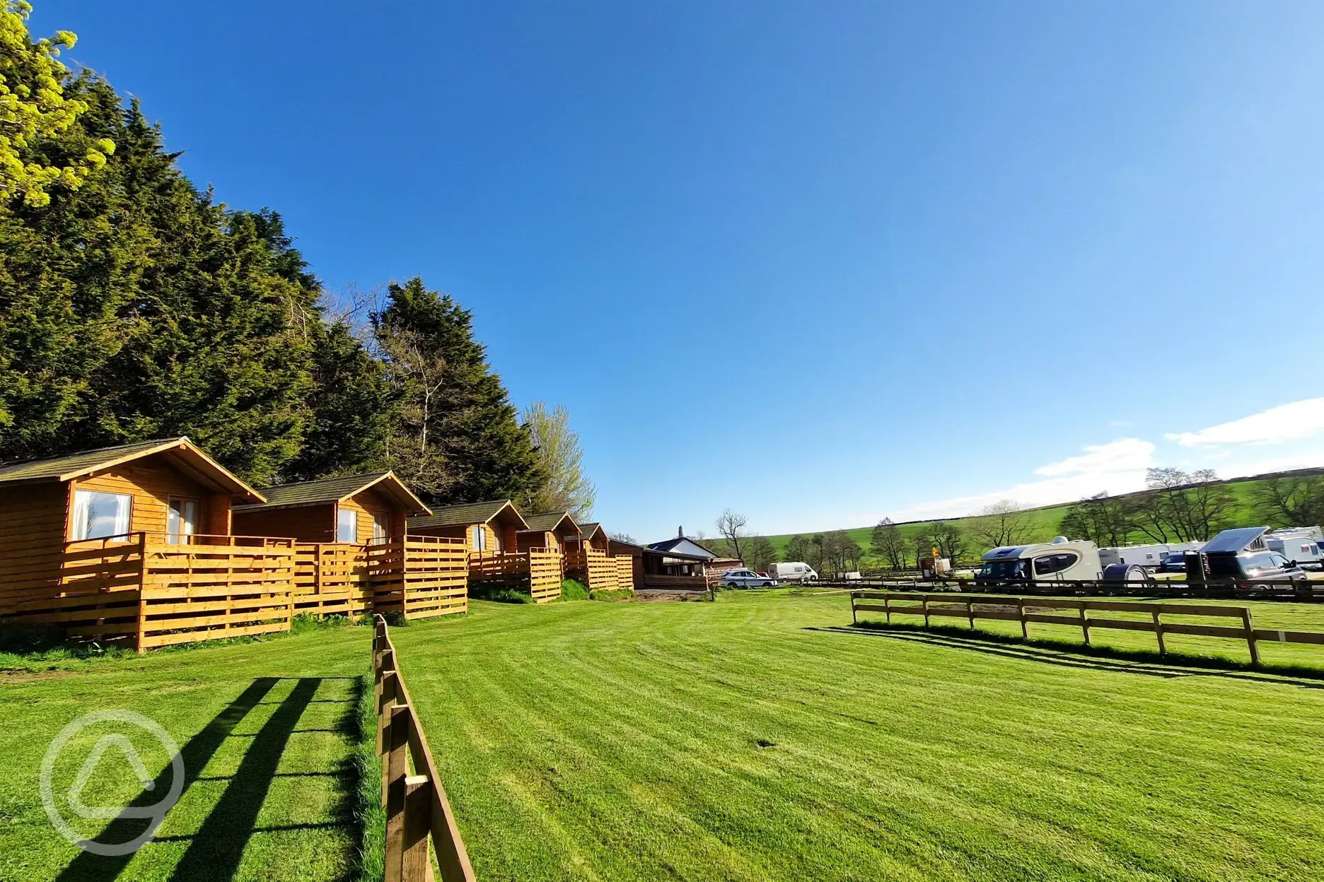 Overview of the campsite