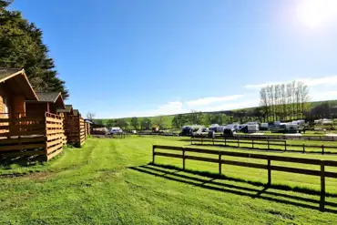 Overview of Budle Bay Campsite