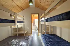 River View hut - four person interior