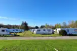 Grass pitches for tourers with optional electric hook ups