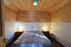 Hill View hut - two person interior