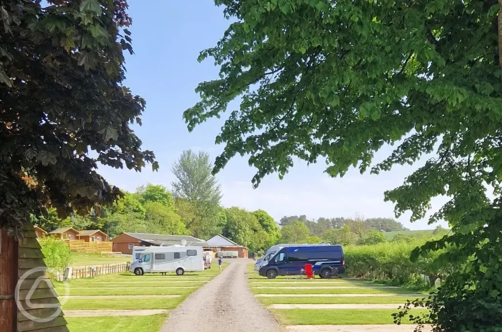 Hardstanding pitches (optional 16 amp electric)