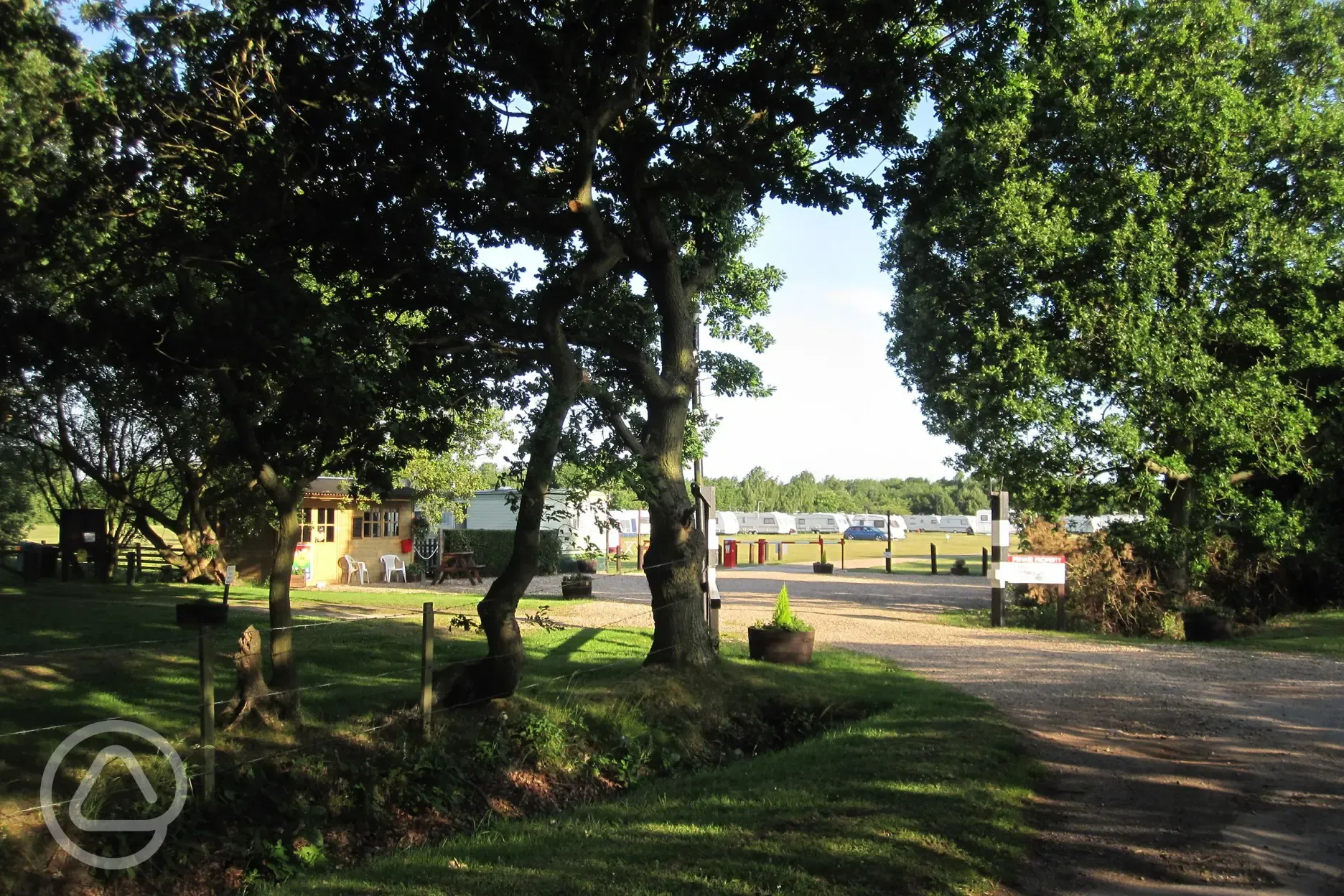 Site entrance