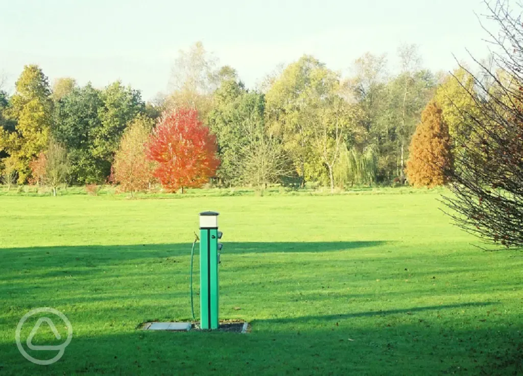 Bollard on pitch Oaklea Certificated Location