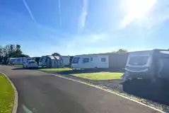 Fully serviced hardstanding pitches at Sycamore Farm Park