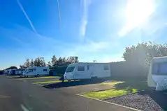 Fully serviced hardstanding pitches at Sycamore Farm Park