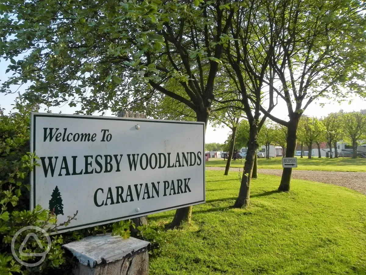 Entrance to Caravan Park