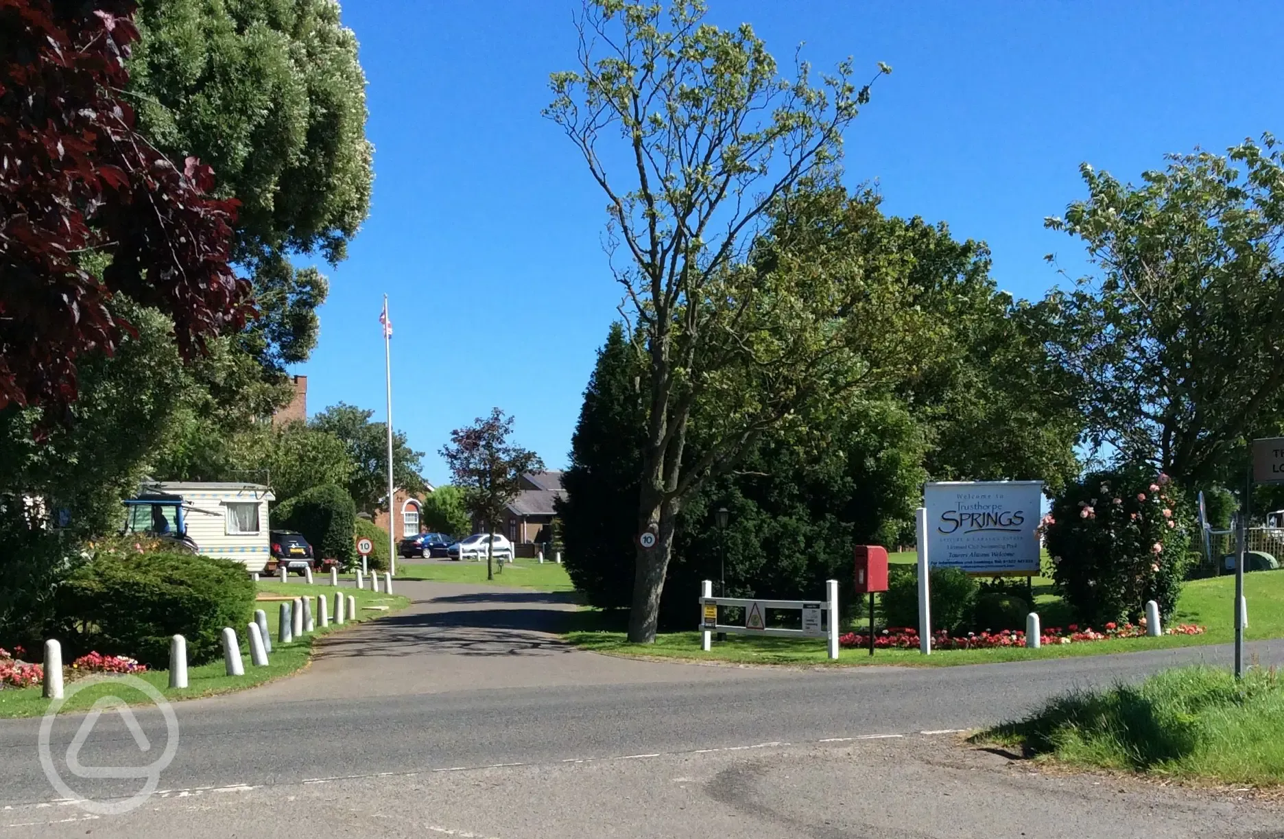 Entrance To Trusthorpe Springs