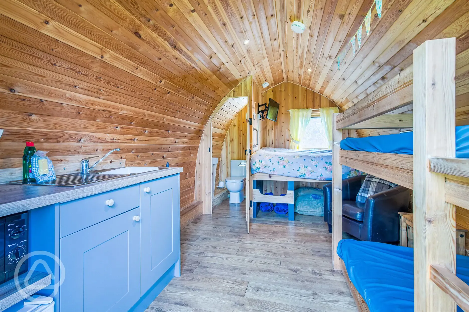 Henry cabin pod interior