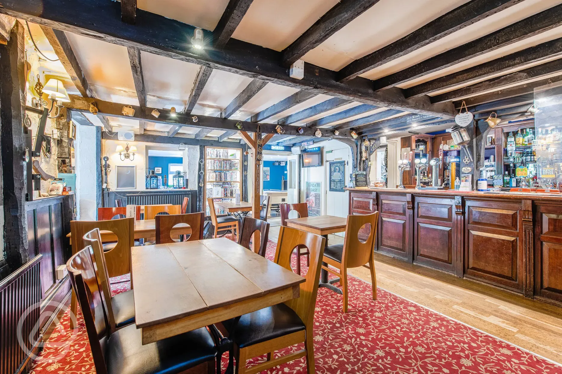 Onsite pub interior