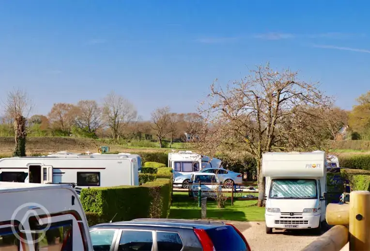 Overview of the campsite