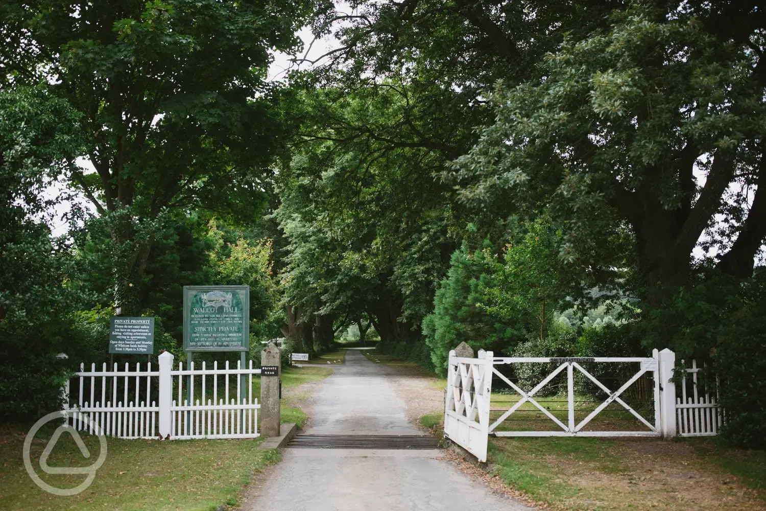 Entrance to the Walcot Estate
