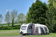 Fully serviced hardstanding touring pitches