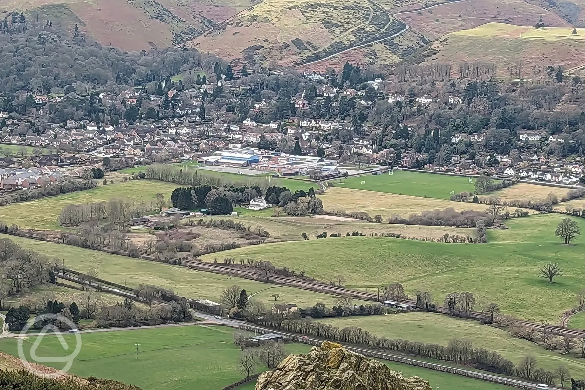 View from the Caradoc