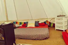 Bell tent interior