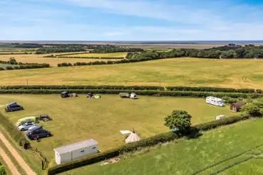 Campsite aerial
