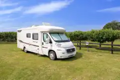 Electric grass pitches (around 7m - 8m wide)