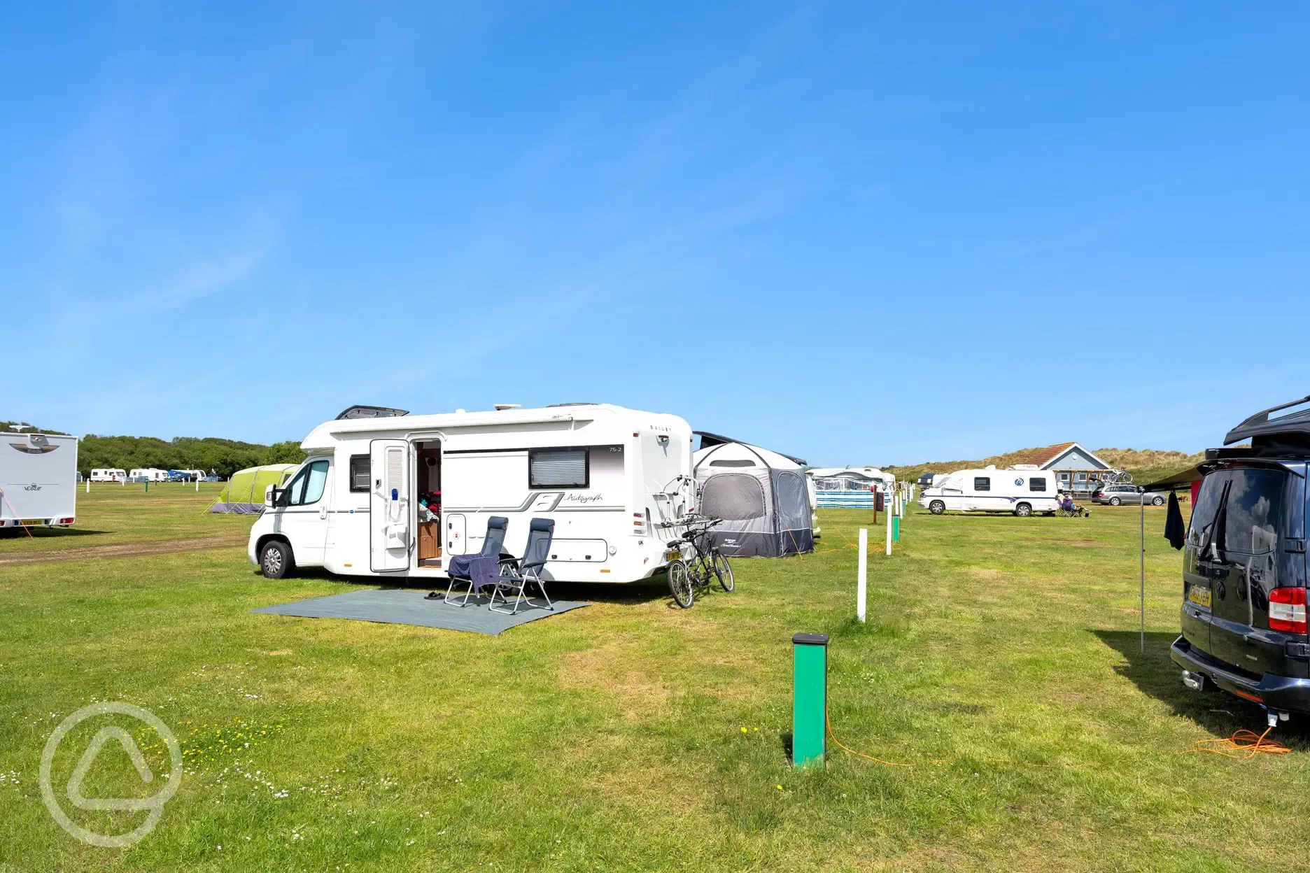 Electric grass pitches