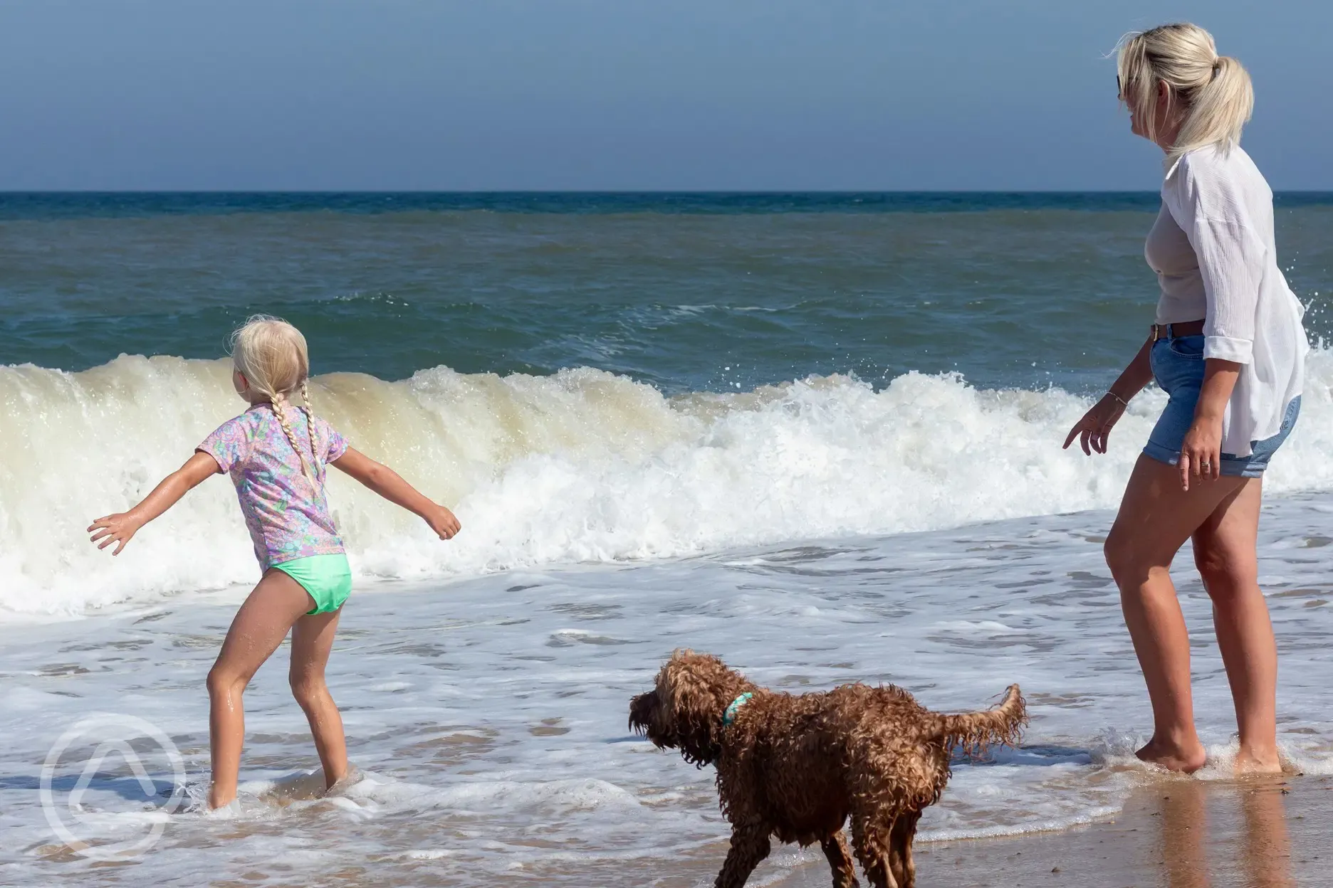 Direct access to Waxham beach