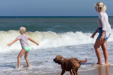 Direct access to Waxham beach