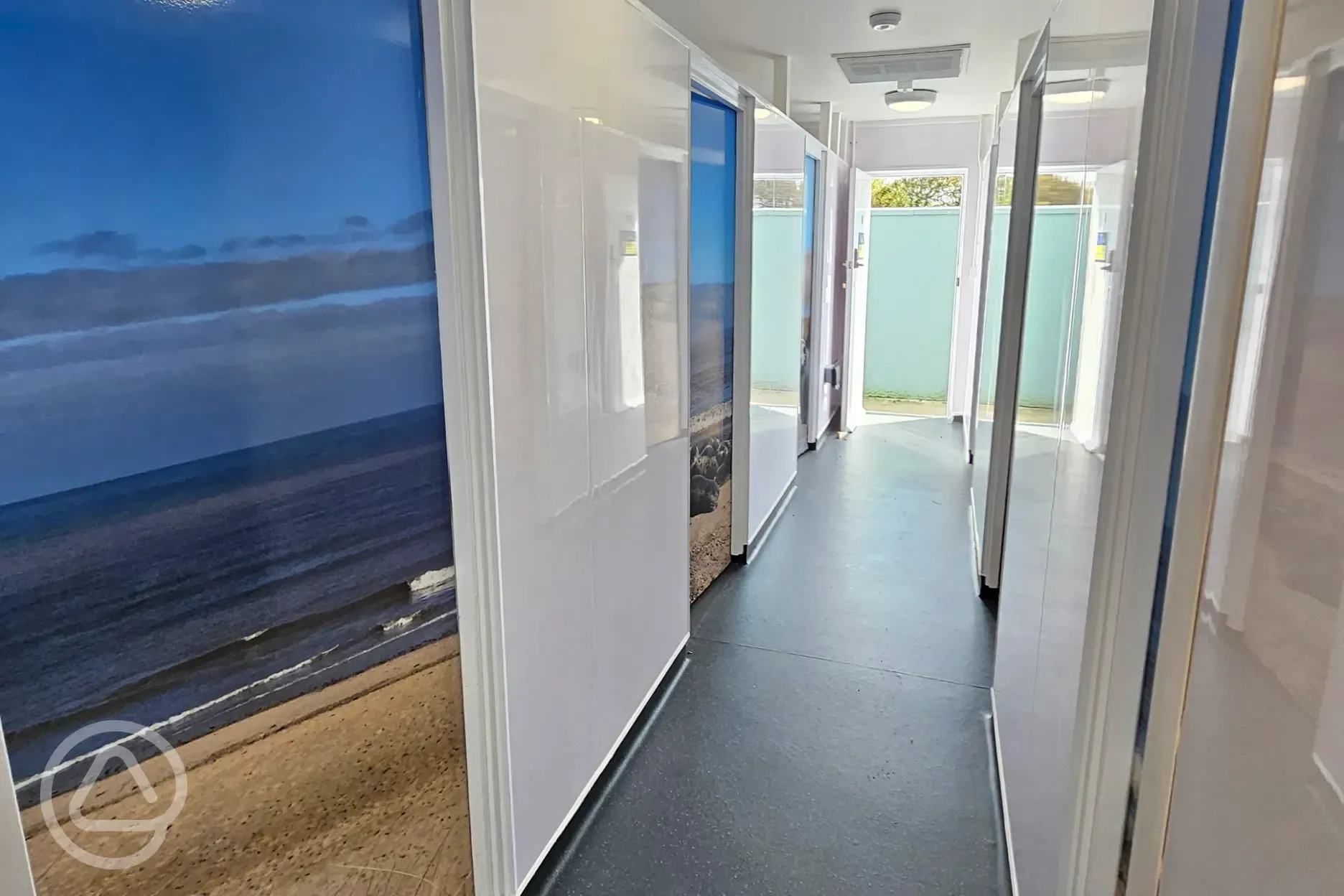 Facilities block interior