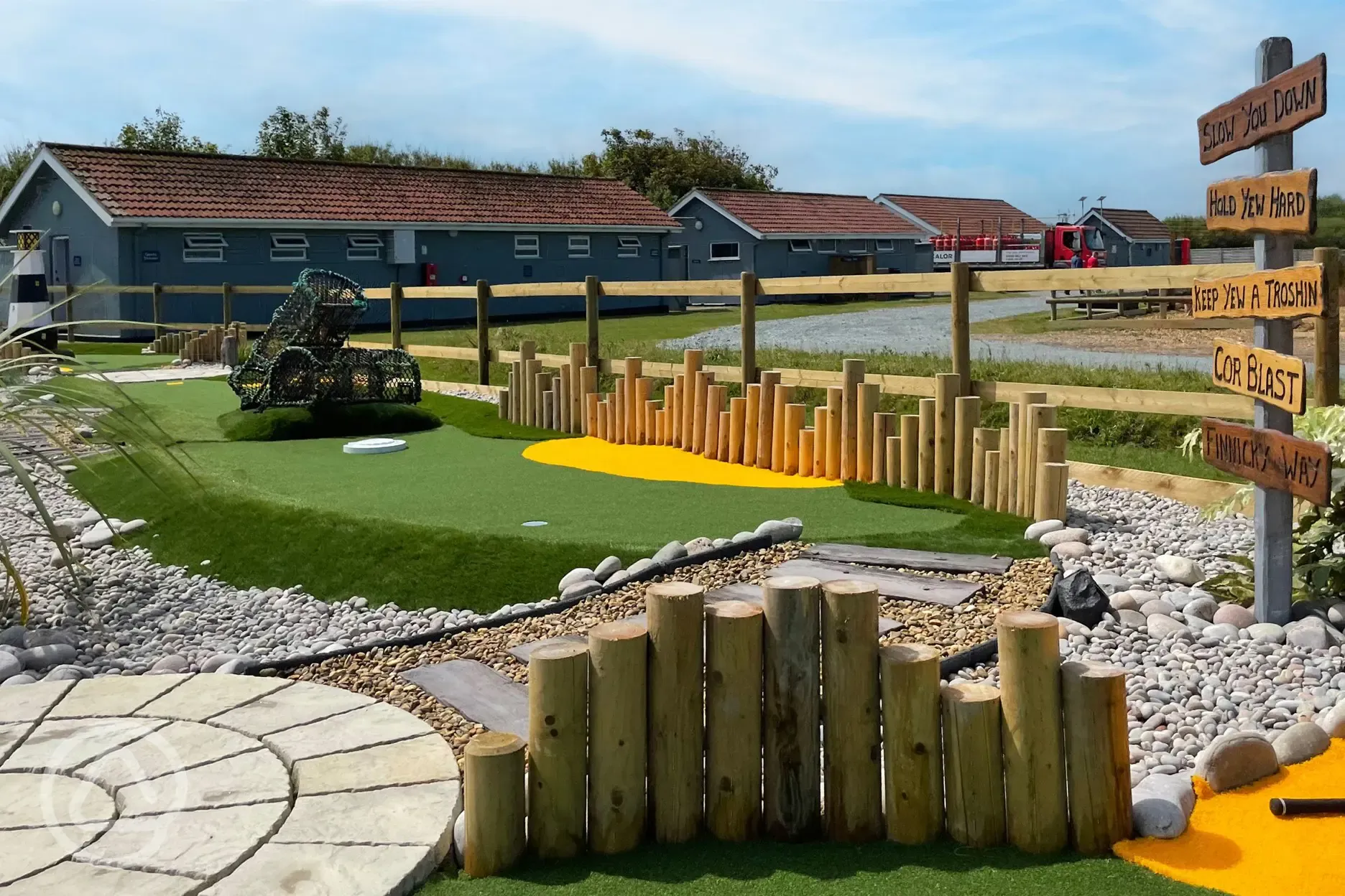 Adventure golf