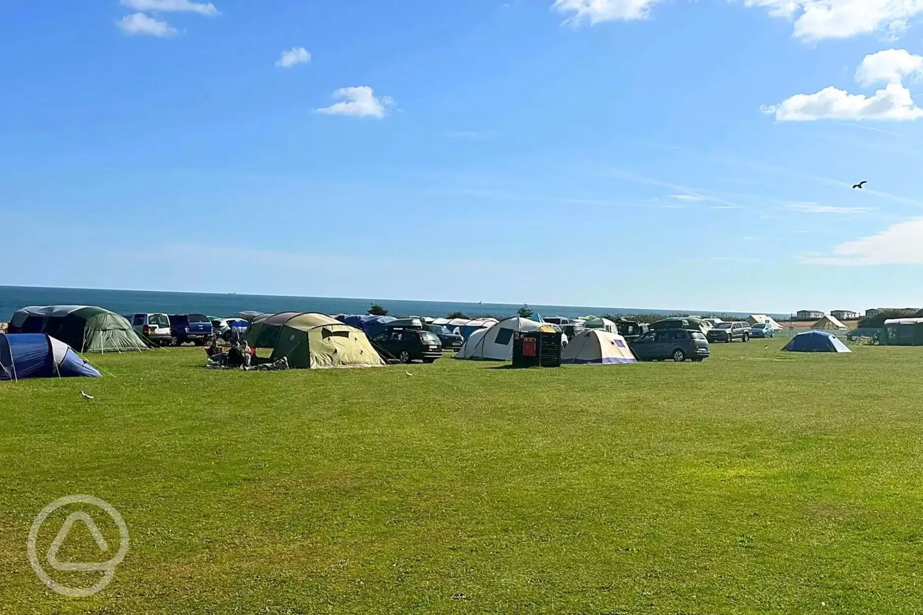 Non electric grass pitches for tents only