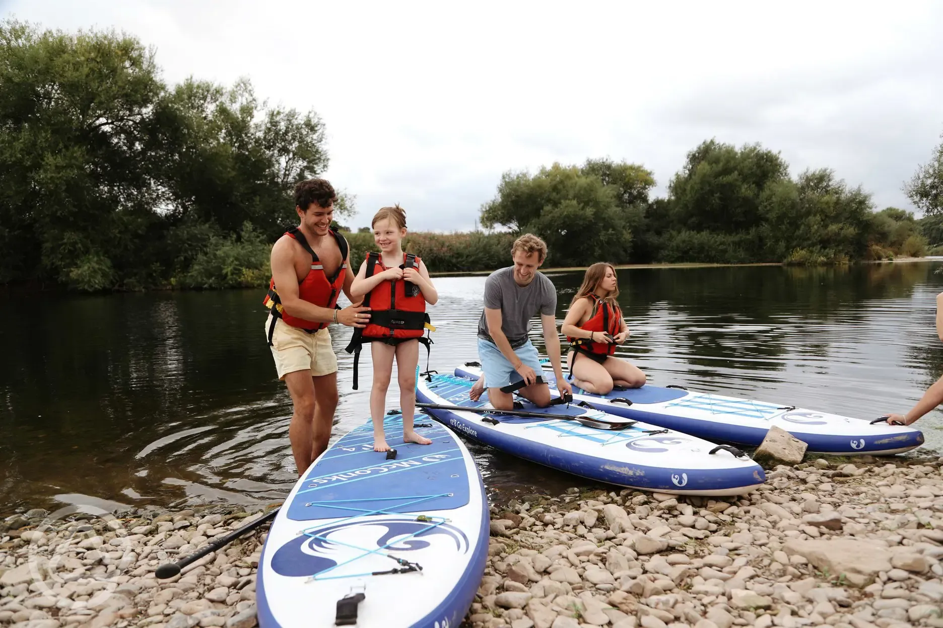 Onsite paddle boarding