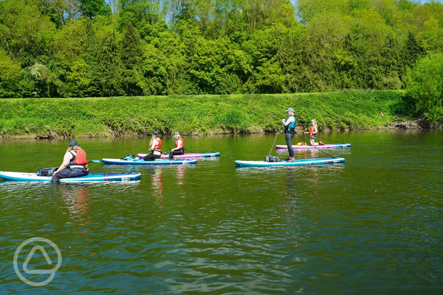 Paddle boarding 