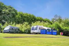 Electric hardstanding touring pitches with 16 amp hook ups