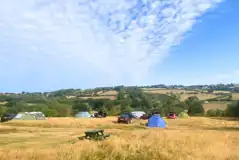 Non electric mown grass tent pitches (wild camping style) in the meadow