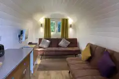 Four berth camping ark interior