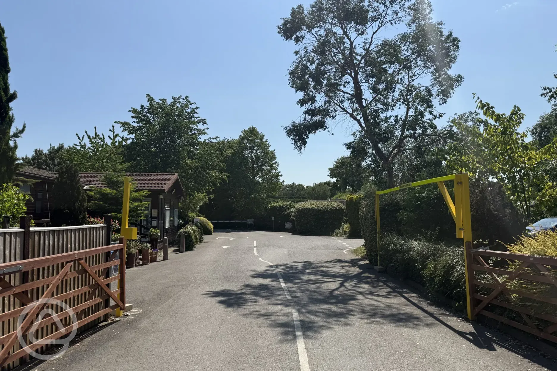 Site entrance