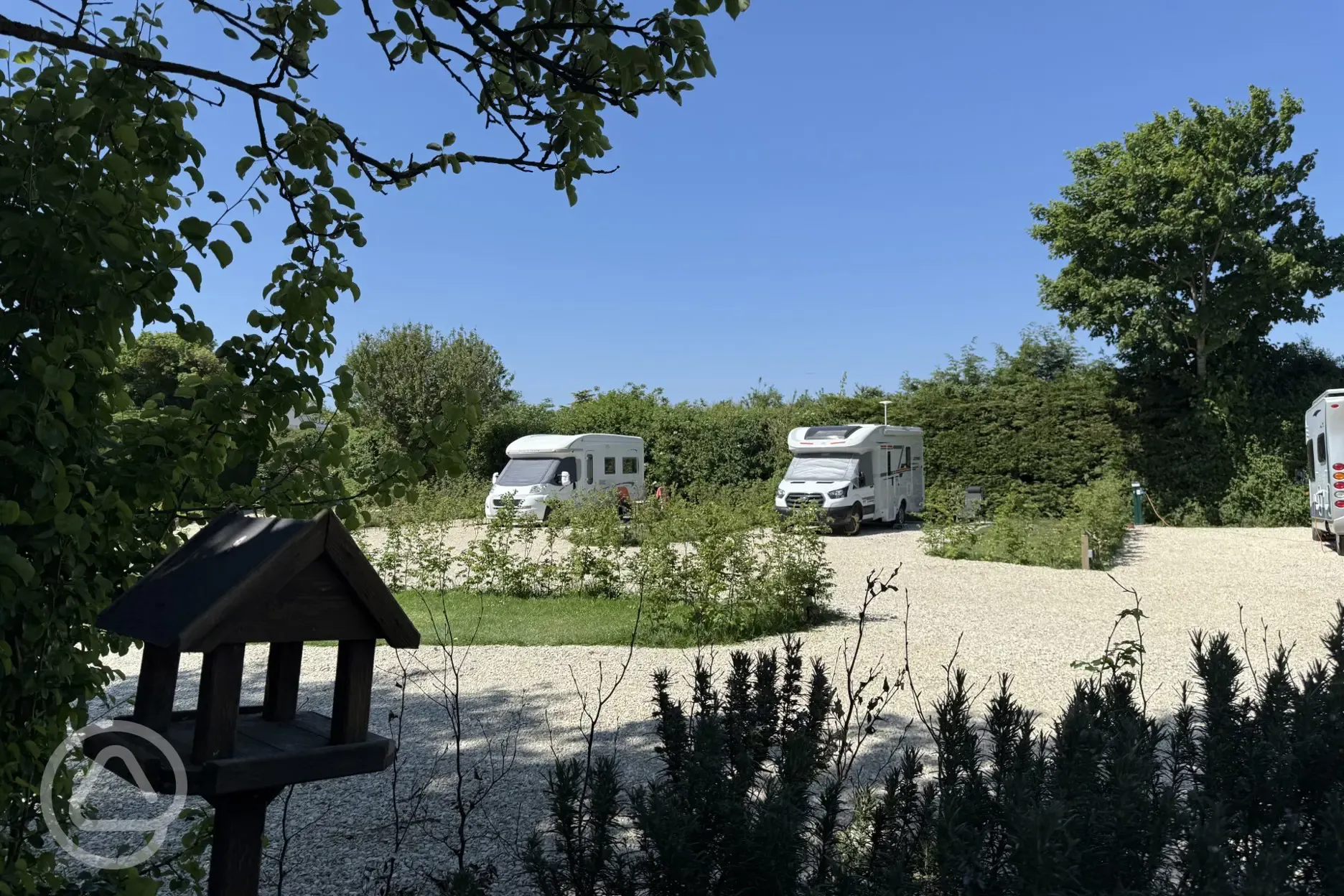 Electric hardstanding pitches