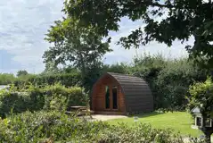 Camping pods at Briarfields Touring Park Camping pods at Briarfields Touring Park