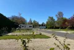 Electric hardstanding pitches with 10 amp electric hook up