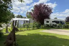 Fully serviced pitches with fresh water and waste disposal