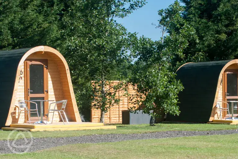 Camping pods