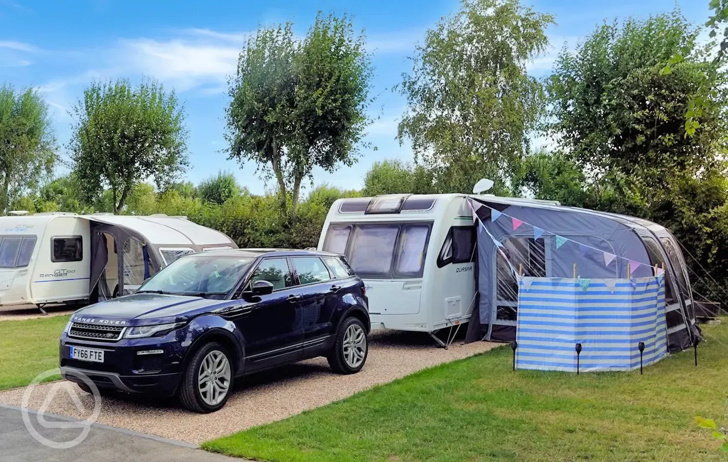 XL electric hardstanding pitches