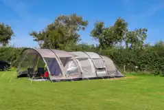 XL non electric grass pitches at Stubcroft Farm Campsite