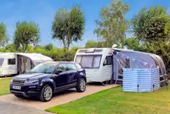 XL electric hardstanding pitches with 10 amp hook up