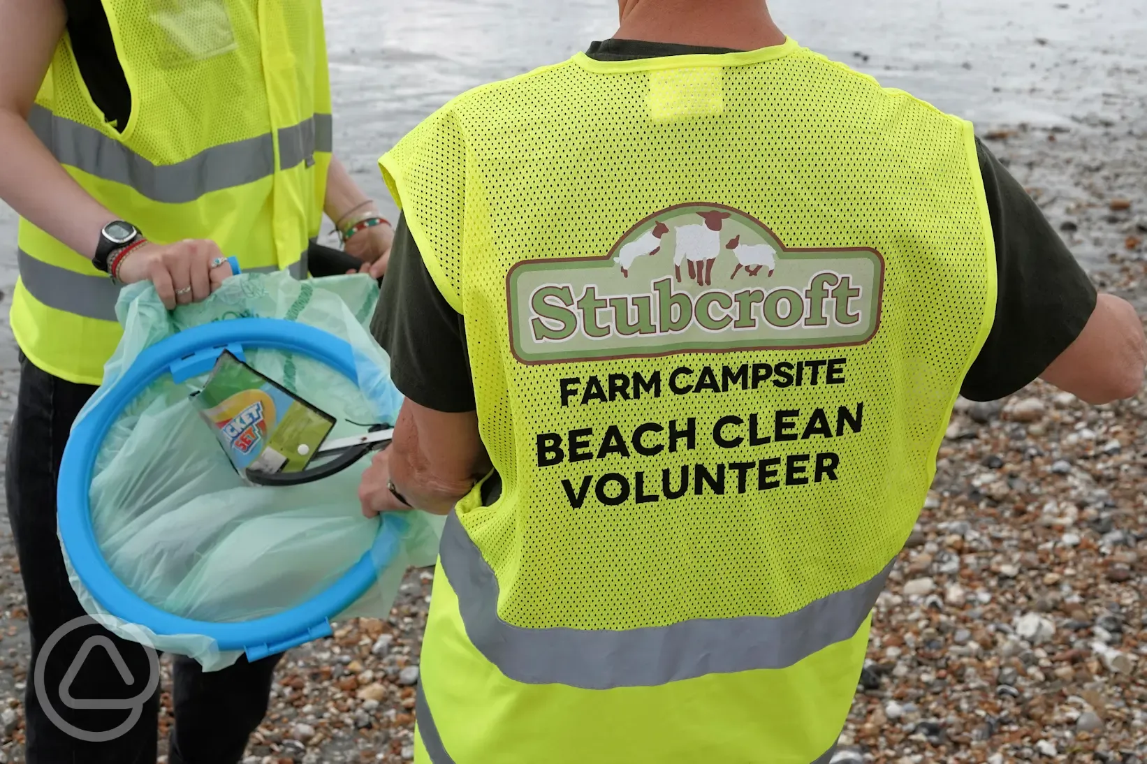 Stubcroft Beach Clean volunteers