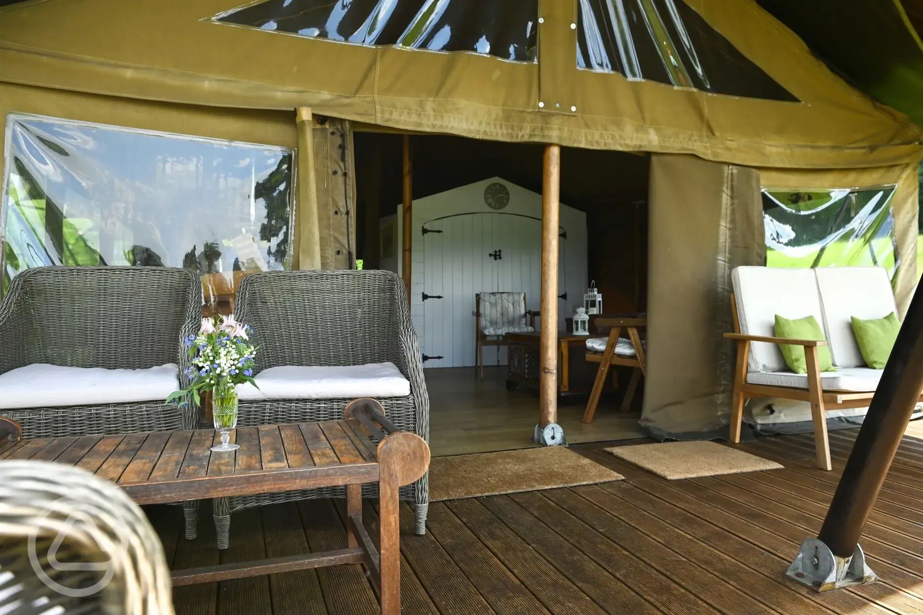 Decking Looking In